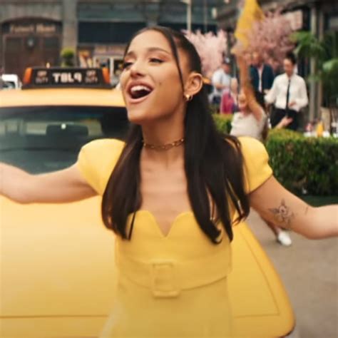 Ariana Grande yellow